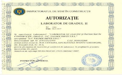 Autorizare Laborator